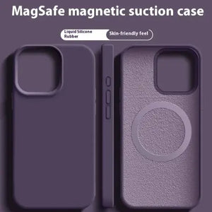 Magnetic Liquid Silicone  Magsafe Case For iPhone